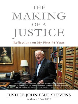 cover image of The Making of a Justice